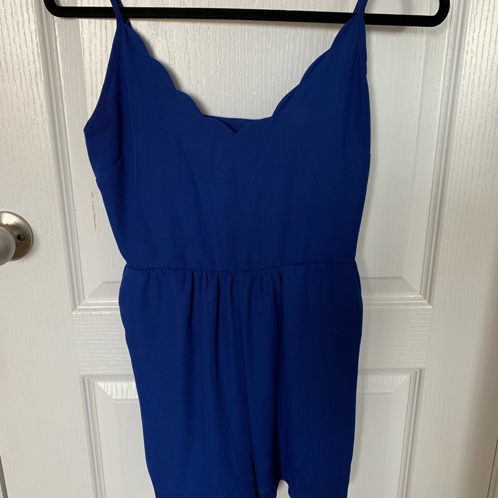 Royal Blue Romper